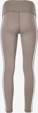 ENDURANCE Skinny Sporthose 'Flothar' in Braun