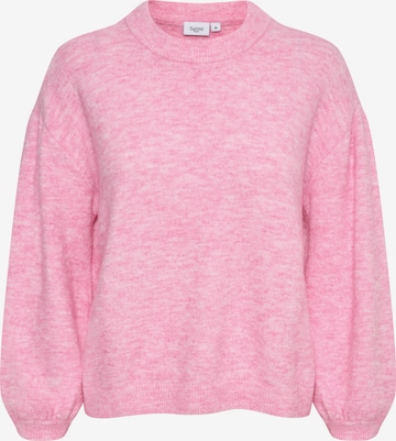 SAINT TROPEZ Sweater 'Trixie' in Pink: front
