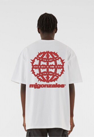 Maglietta 'Global Flame' di MJ Gonzales in bianco: frontale