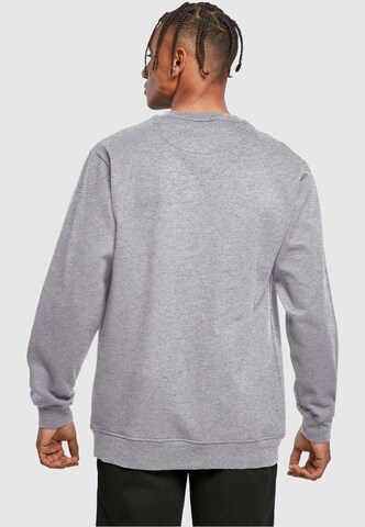 Sweat-shirt 'Fathers Day - Best dad in the world 2' Merchcode en gris