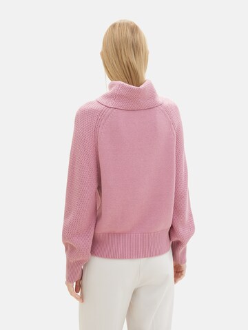 TOM TAILOR Pullover in Pink