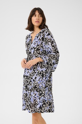 Robe 'Lea' Kaffe en noir : devant