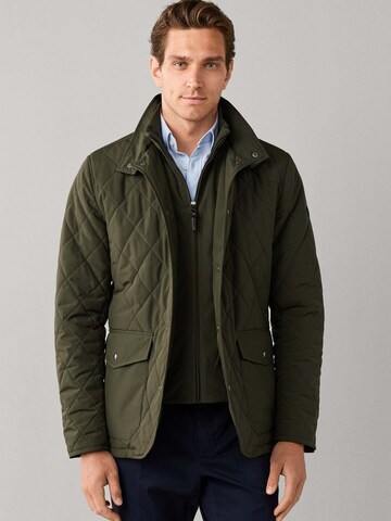 Veste mi-saison 'Paddock' Hackett London en vert : devant