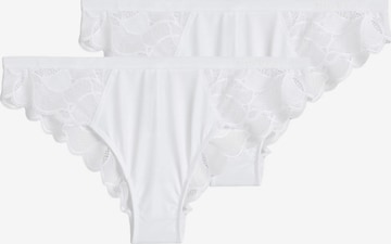 Marc O'Polo Slip 'Tender Lace' in Wit: voorkant