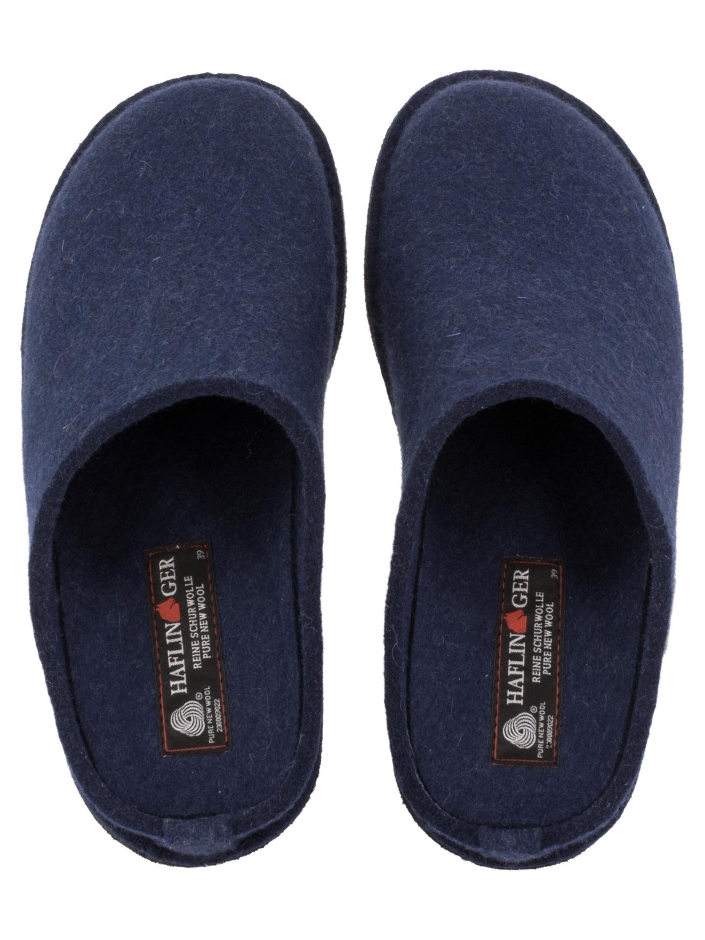 HAFLINGER Mules 'Flair Soft' in Blue