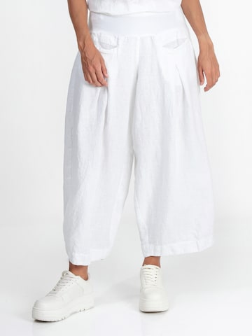 GRIZAS Wide leg Byxa i vit