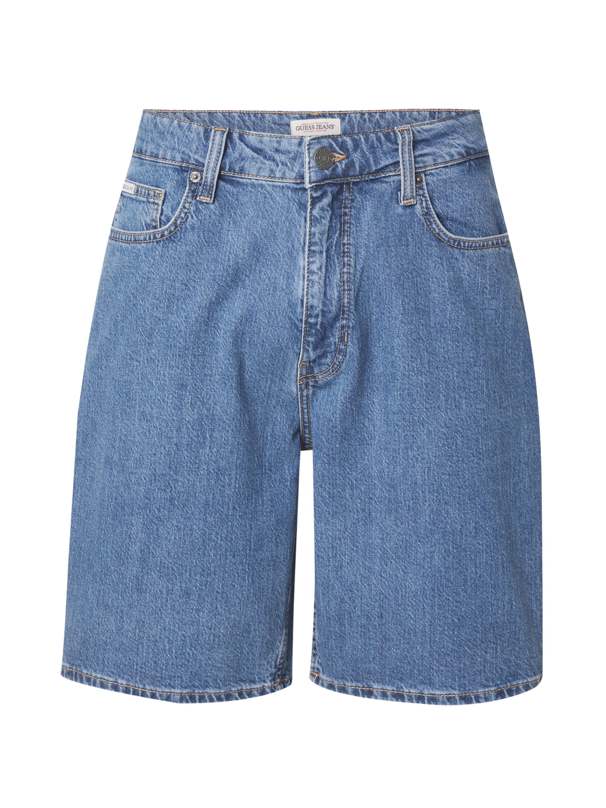 GUESS JEANS Обычный Джинсы в Синий: спереди