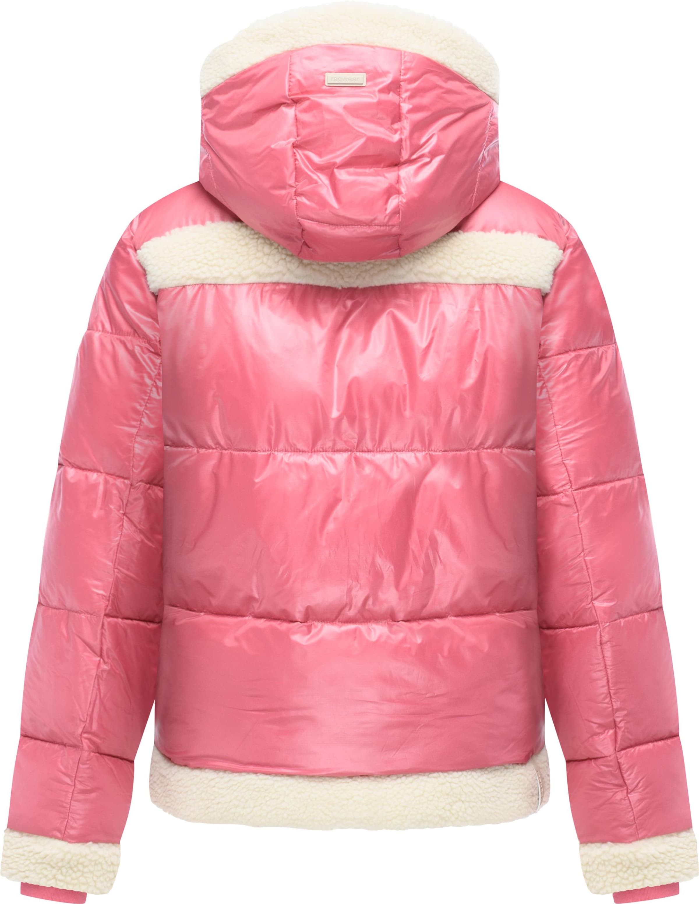 Ragwear Зимняя куртка 'Editah Youmodo' в Ярко-розовый