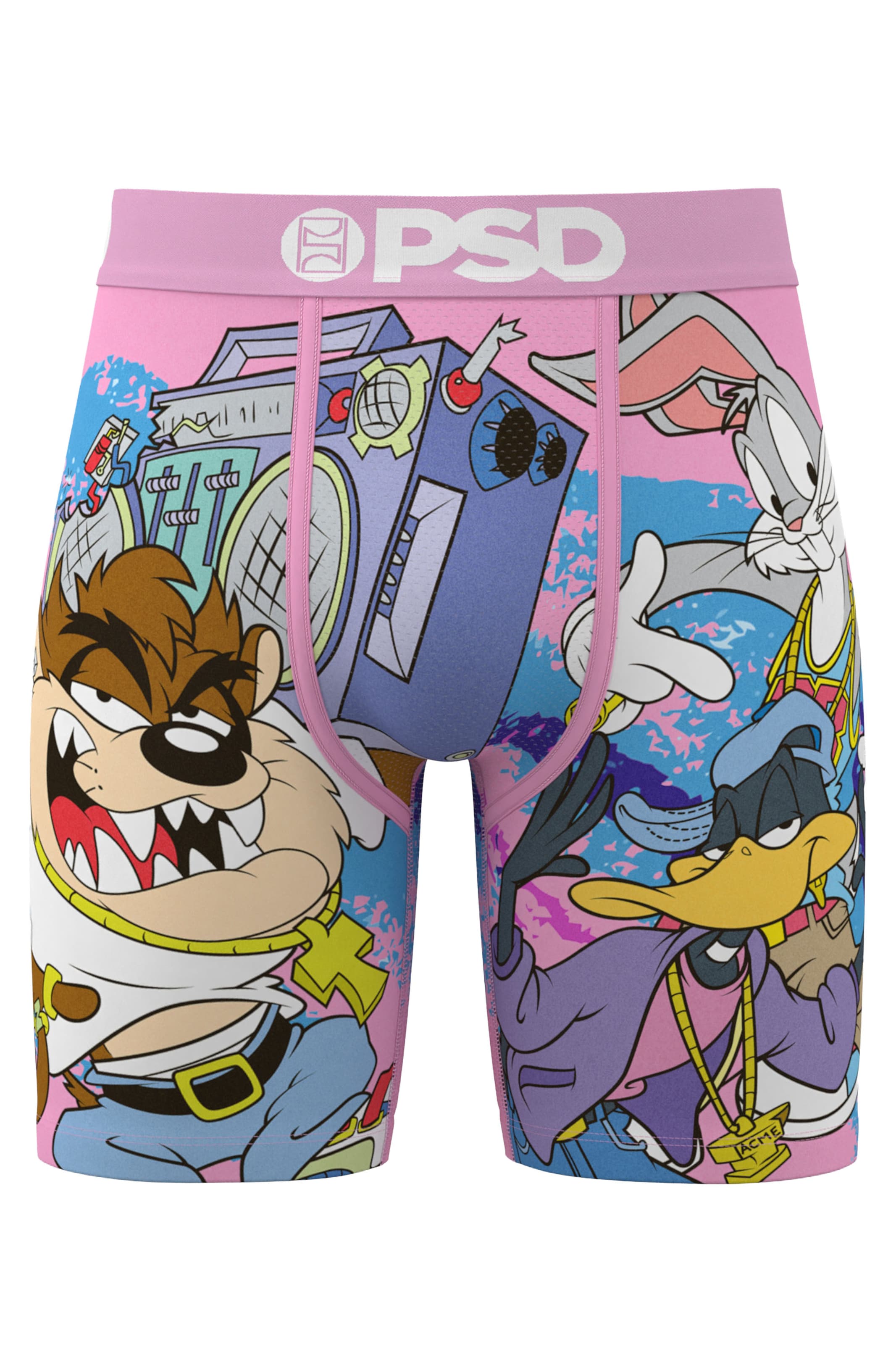 PSD Boxershorts 'ALL GOOD' in Mischfarben: Vorderseite