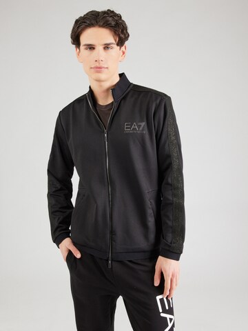 EA7 Emporio Armani Tréning dzseki - fekete: elől