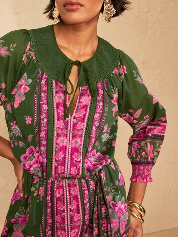 love & roses - Vestido en verde