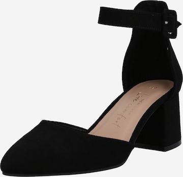 NEW LOOK Strap Sandals 'RAYA' in Black: front