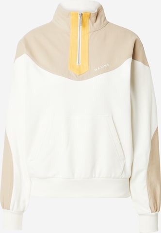 mazine Sweatshirt 'Vera' in Beige: voorkant