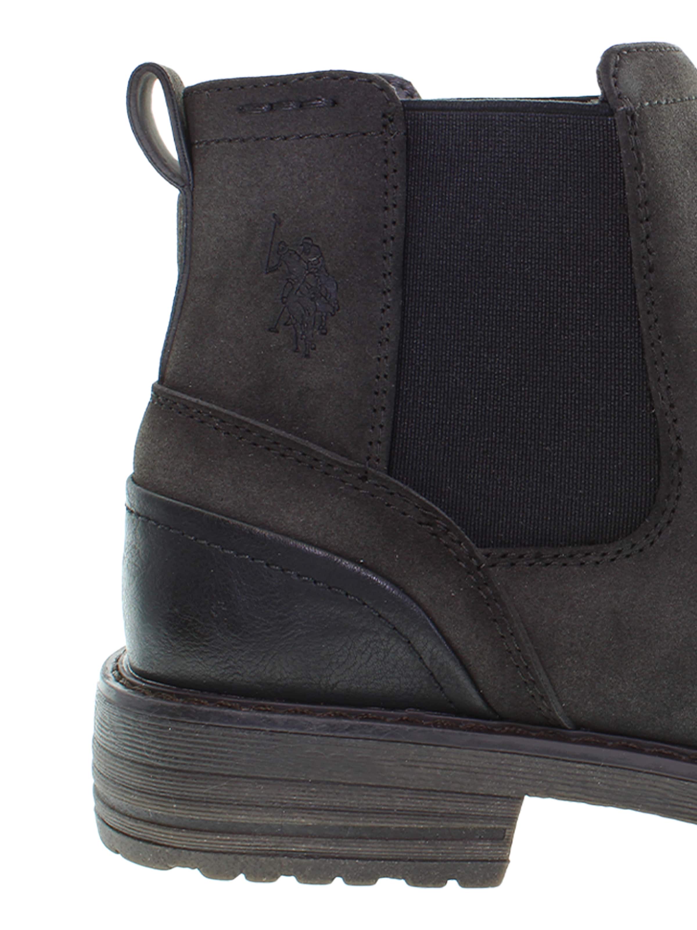 U.S. POLO ASSN. Chelsea Boots 'SERGE' in Grau