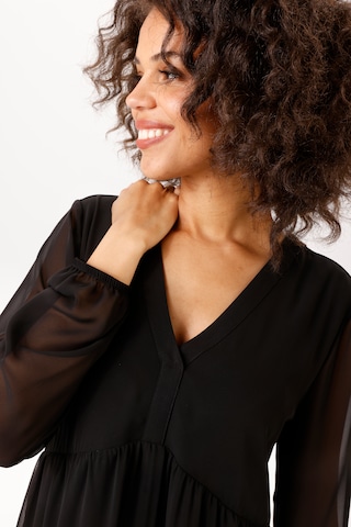 Aniston CASUAL Kleid in Schwarz
