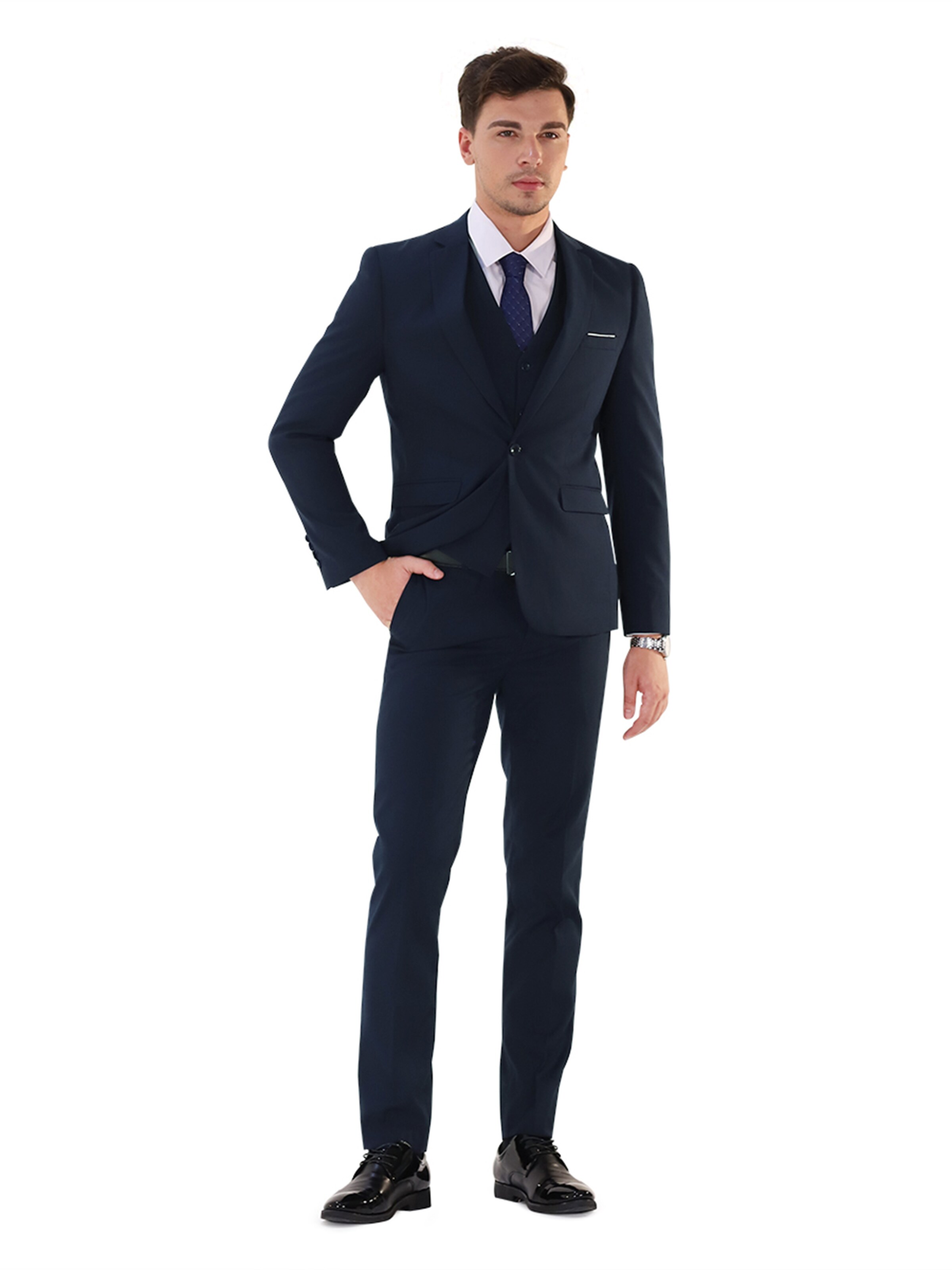 Youthup Slim fit Suit in Blue