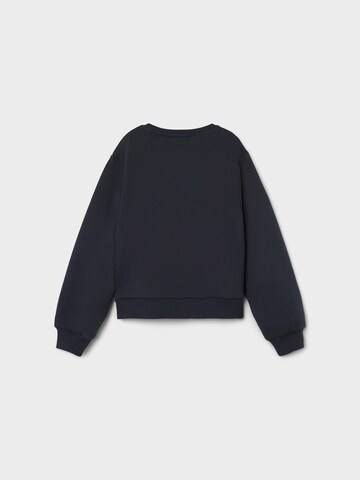 NAME IT Sweatshirt 'Lilje' in Blau