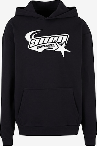 9N1M SENSE Sweatshirt 'Star' in Black: front