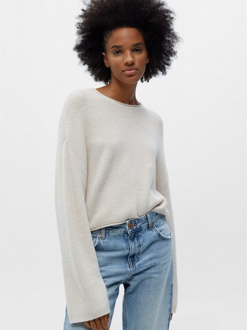 Pull&Bear Pullover in Beige: predná strana