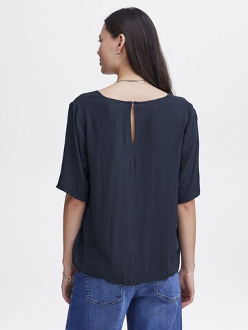 ICHI Tunic ' IHMarrakech ' in Blue