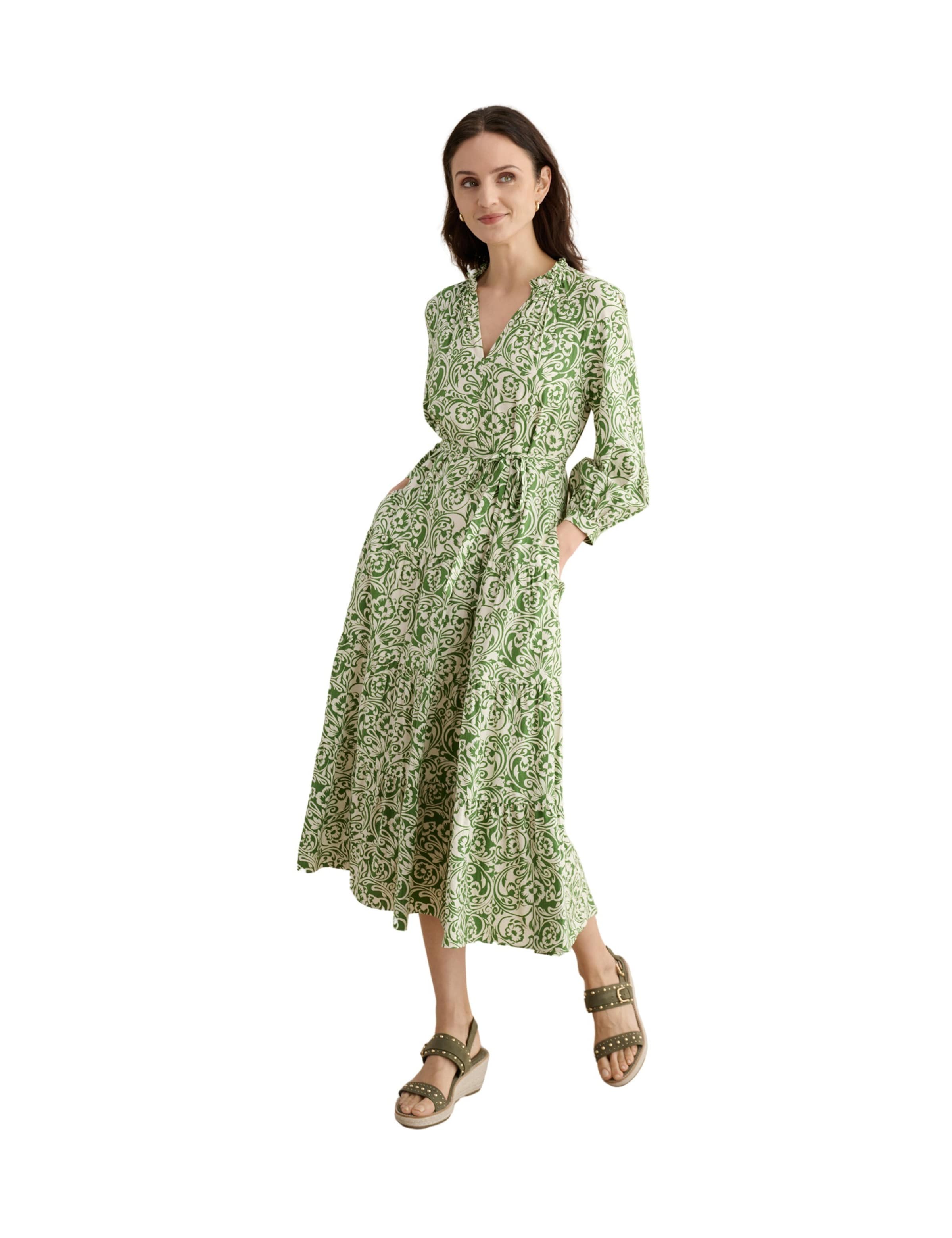 Hobbs London Kleid in Grün: Vorderseite