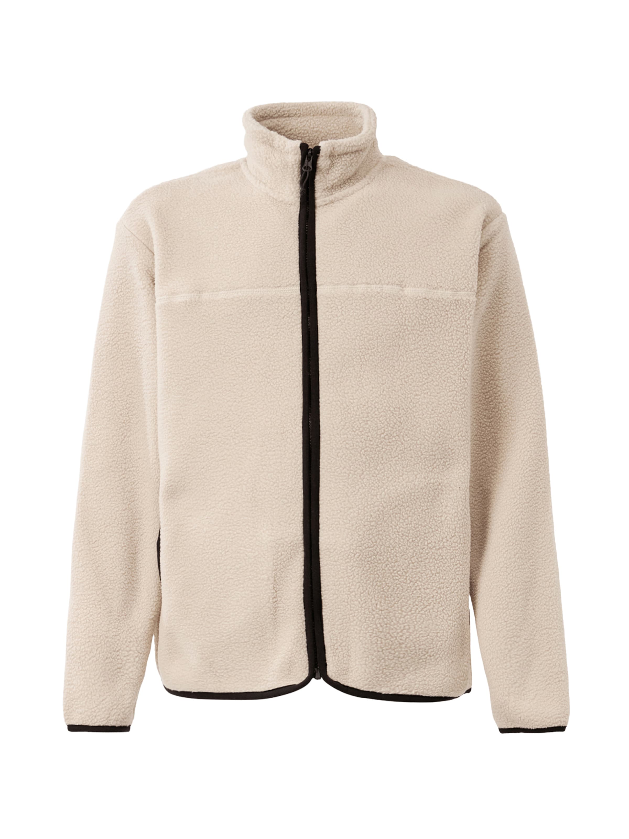 Only & Sons Fleece Jacket 'ONSEMILIO' in Grey: front