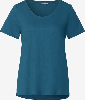 STREET ONE Shirt in Blue: front