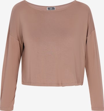 T-shirt DreiMaster Maritim en rose : devant