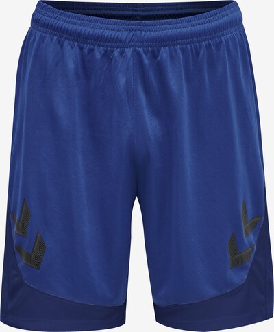 Hummel Sportbroek 'Lead Poly' in de kleur Blauw / Zwart, Productweergave