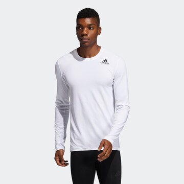 ADIDAS SPORTSWEAR Performance shirt in White: front