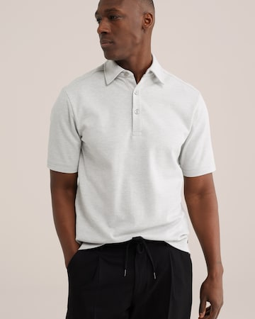 WE Fashion Poloshirt in Grau: Vorderseite