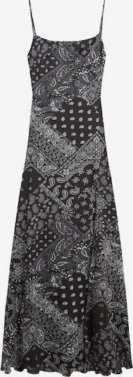 Bershka Ljetna haljina u siva / crna / bijela, Pregled proizvoda