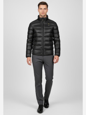 Blauer Winterjas 'Belmont' in Zwart