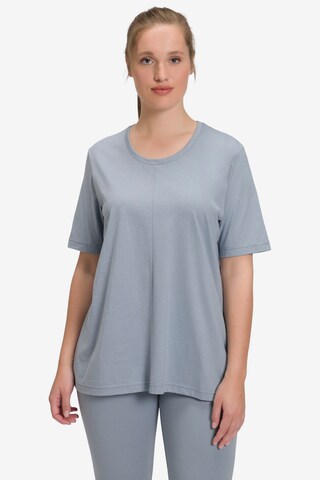 T-shirt Ulla Popken en gris : devant