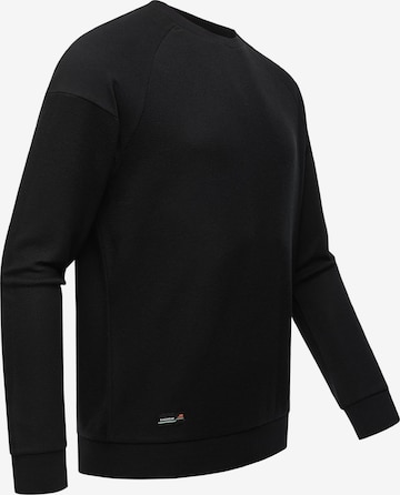 Ragwear Sweatshirt 'Doren' in Black