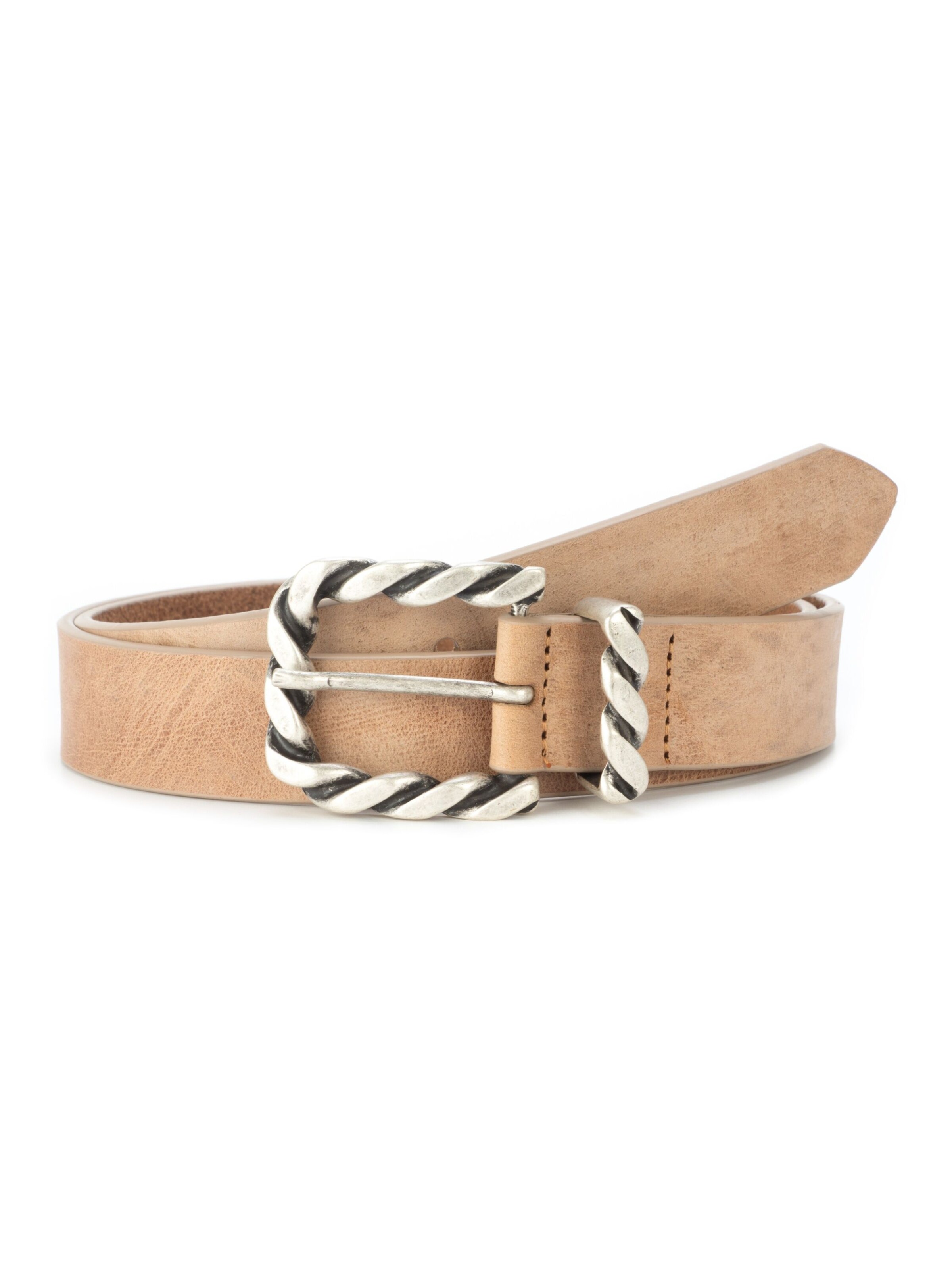 BA98 Gürtel in Beige: Vorderseite