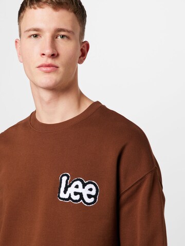 Lee Sweatshirt in Braun