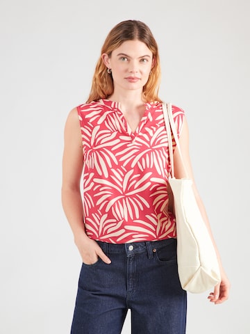 Chemisier 'Iv44anka' ZABAIONE en rouge : devant