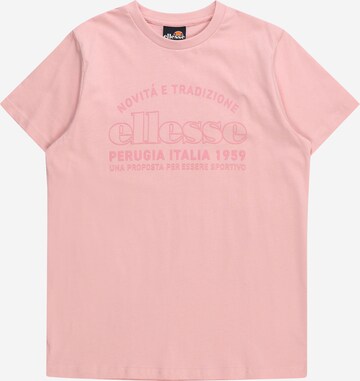 ELLESSE Shirt 'Marghera' in Roze: voorkant