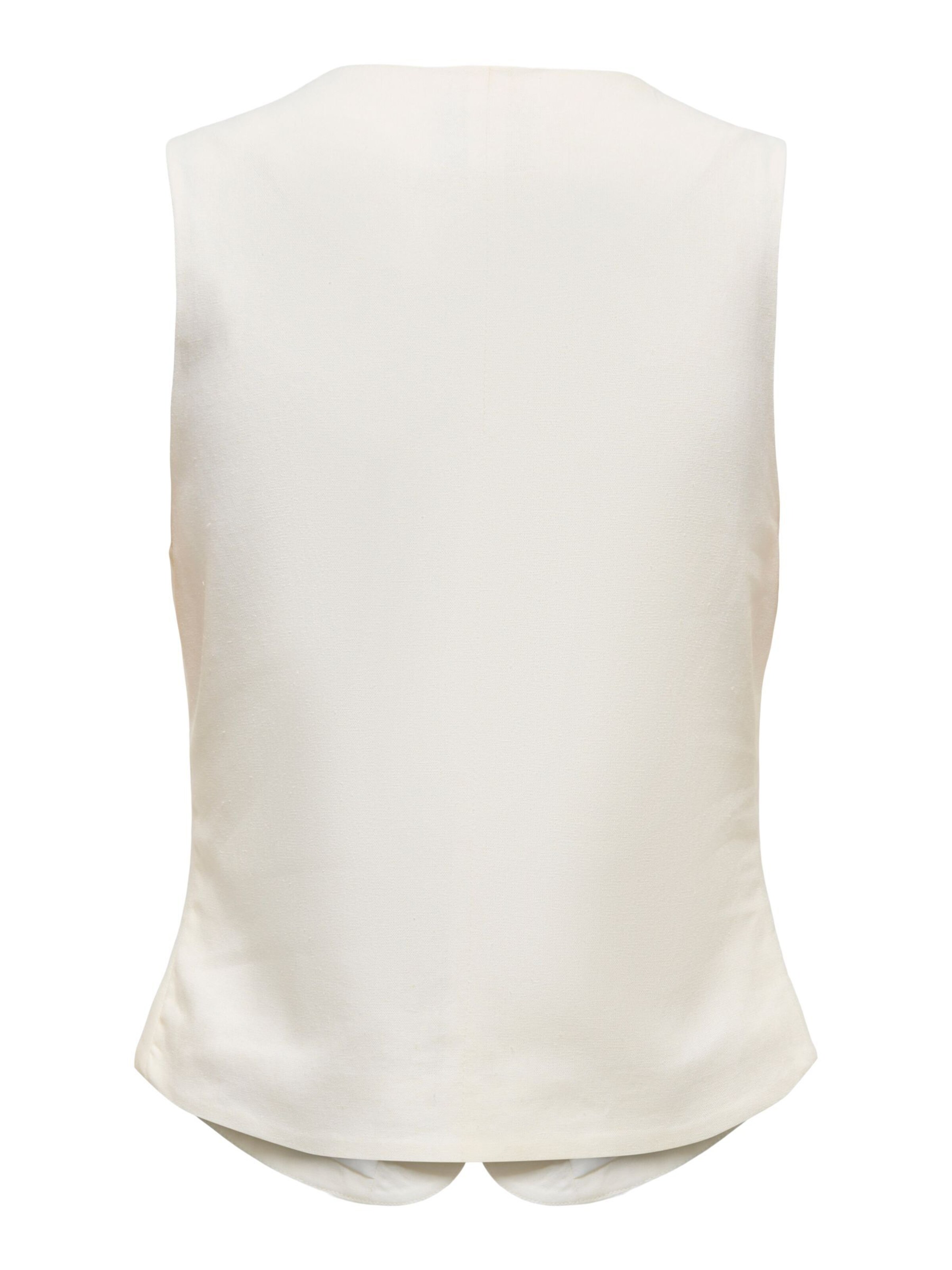 Gilet de costume 'ONLGoa' ONLY en blanc