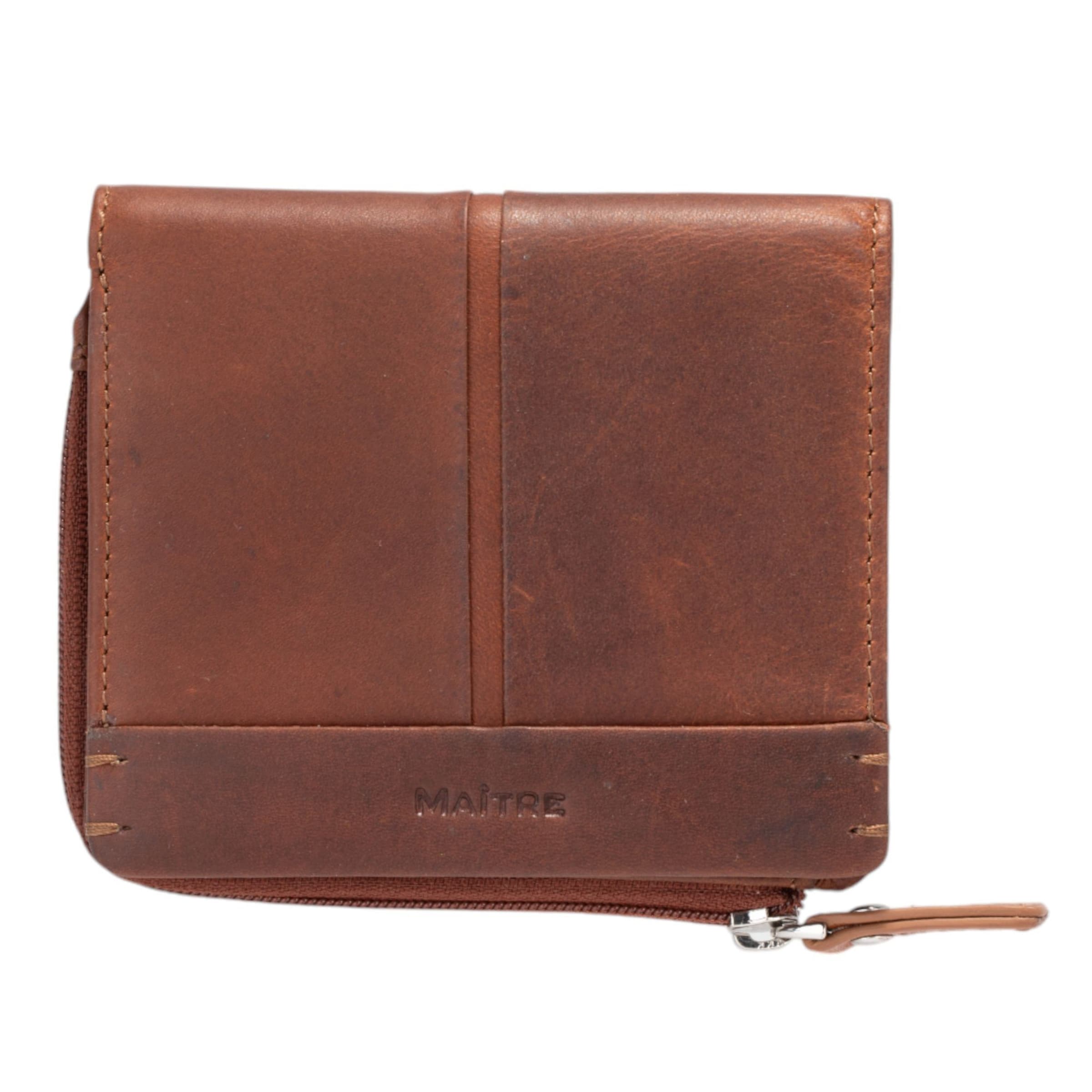 Maître Wallet 'Birkenfeld Alberta' in Brown: front