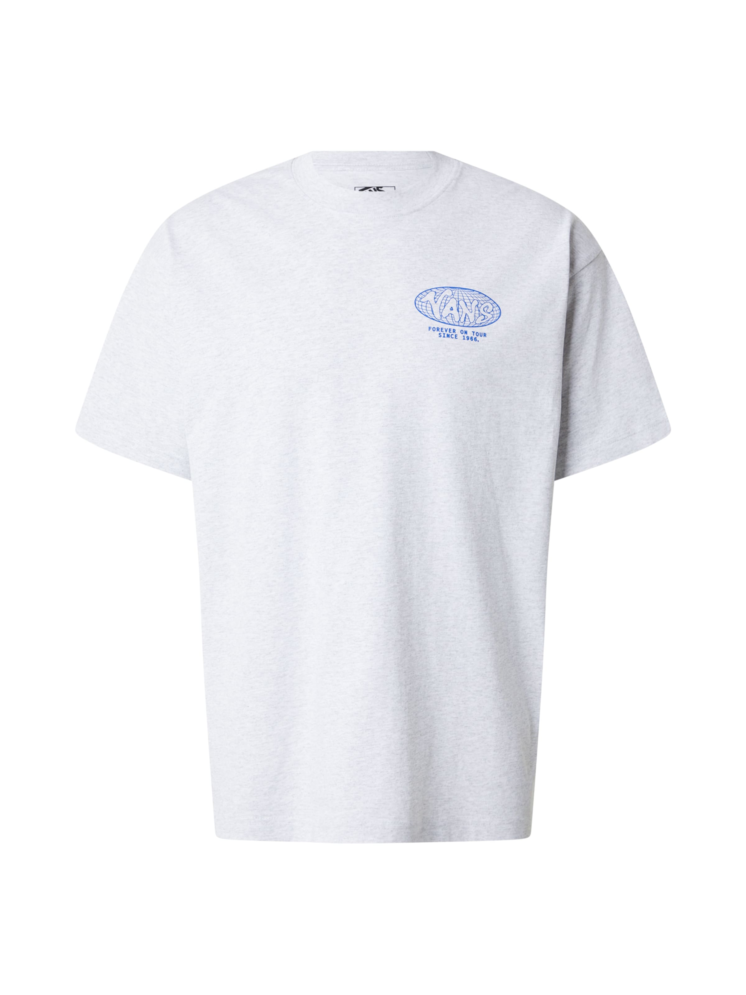 VANS Bluser & t-shirts 'WORLD TOUR' i S i blå / grå-meleret, Produktvisning