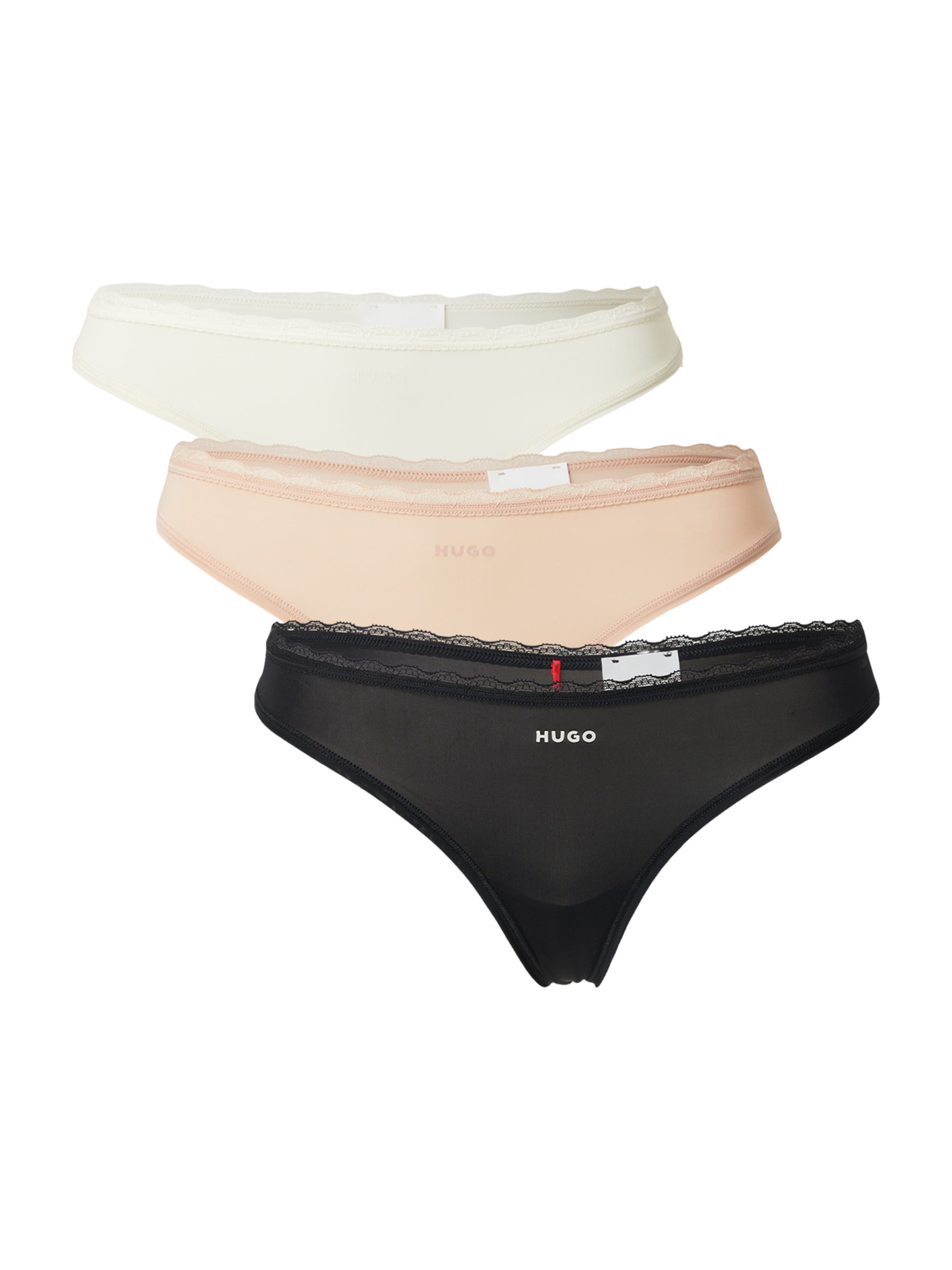 String HUGO en beige : devant
