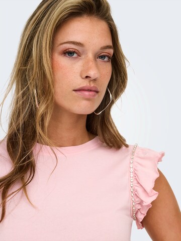 ONLY Shirt 'ONLPETRA' in Pink