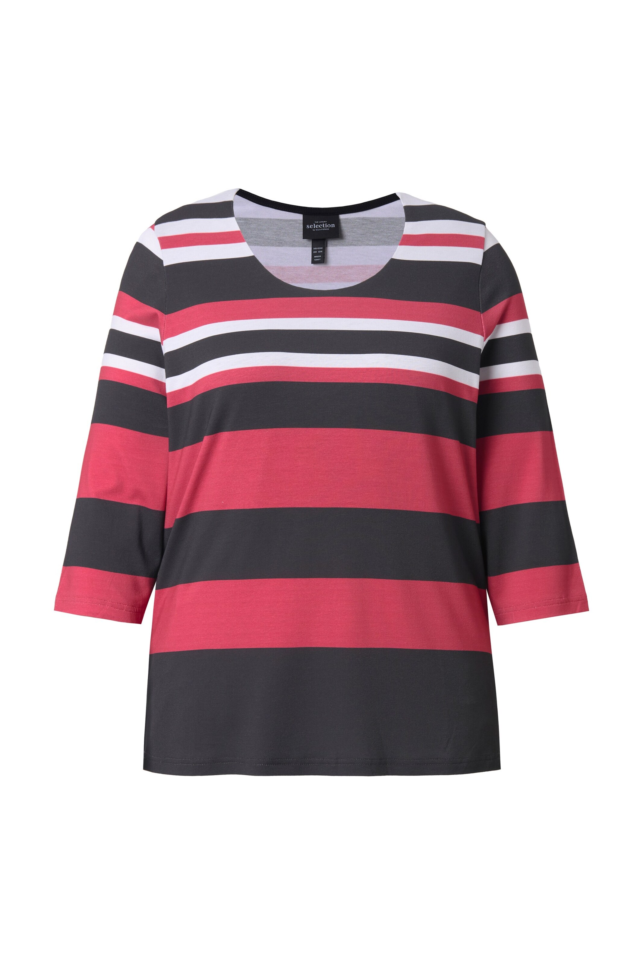 Ulla Popken Shirt in Rot: Vorderseite