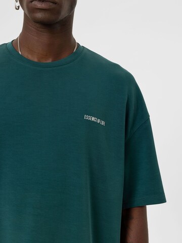 T-Shirt 'Japanese Iris' VAMOS CLO en vert