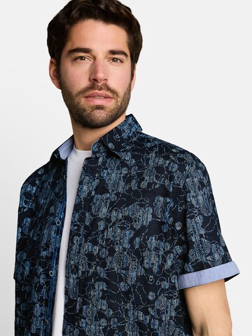 TOM TAILOR Regular fit Overhemd in Blauw