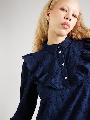 Abito camicia 'ADRIENNE' di VILA ROUGE in blu