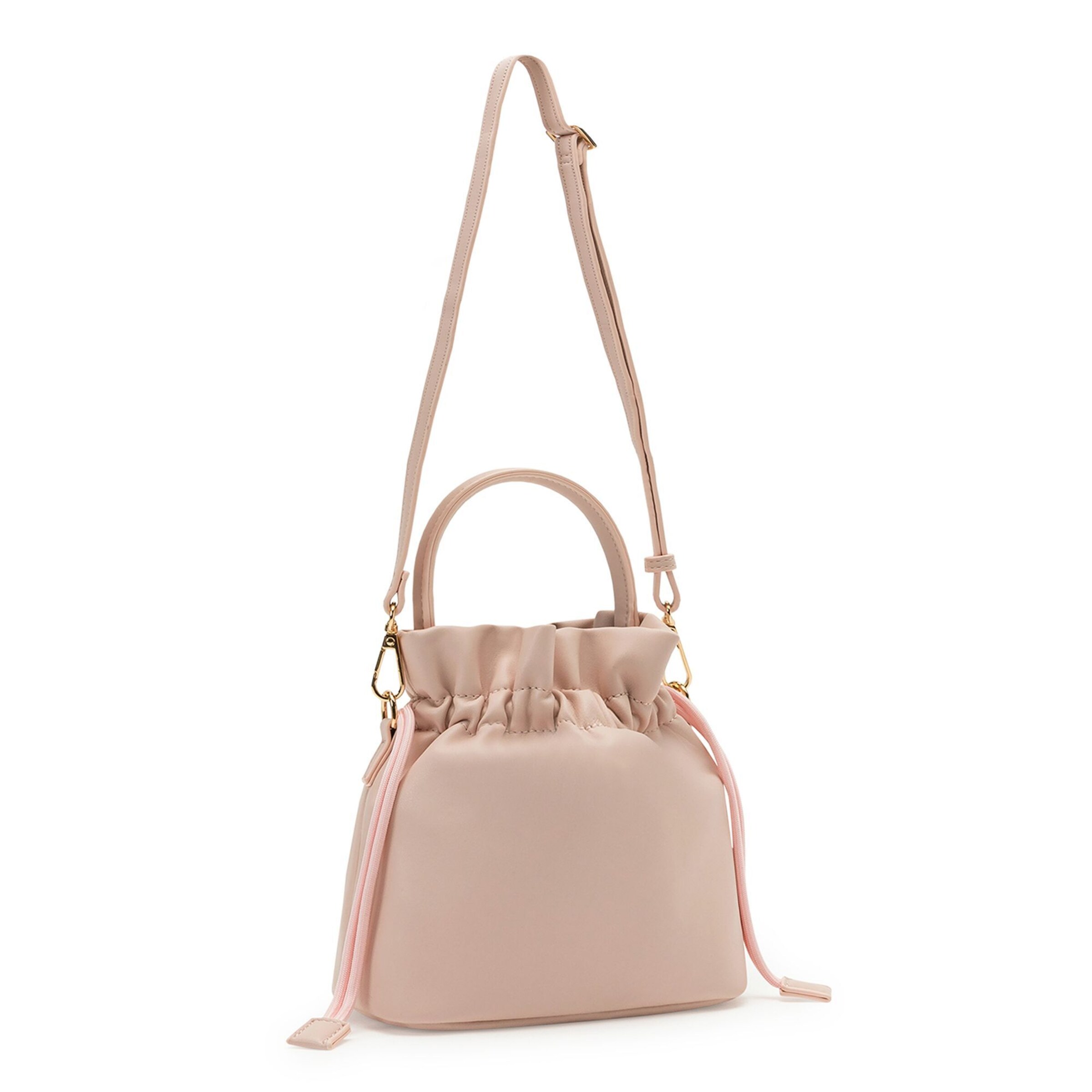 Borsa a sacco 'Nahla' di L.CREDI in rosa