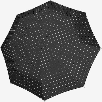 Parapluie KNIRPS en noir : devant